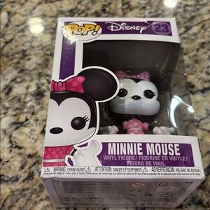 Funko Minnie Mouse Pink and White Vinyl Figure